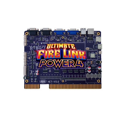 HET لعبة المهارة أركاد ألتيمت فاير لينك Power4 Pcb لوحة اللعب