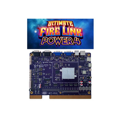 HET لعبة المهارة أركاد ألتيمت فاير لينك Power4 Pcb لوحة اللعب