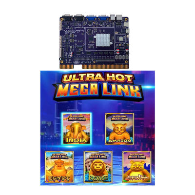 HET Skill Megalink لعبة ميغا لينك 6in1 Pcb لعبة اللوحة US PLUG