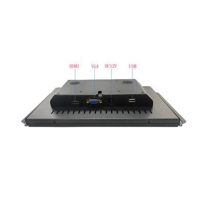 مقاوم للماء IP65 10.1 بوصة أسلوب الإطار المفتوح الملمس المدمج 1000 نيتز مع دقة 1280 * 800 الاستخدام في الهواء الطلق