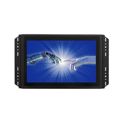 مقاوم للماء IP65 10.1 بوصة أسلوب الإطار المفتوح الملمس المدمج 1000 نيتز مع دقة 1280 * 800 الاستخدام في الهواء الطلق