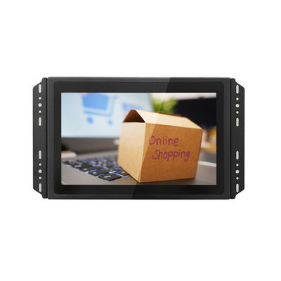 مقاوم للماء IP65 10.1 بوصة أسلوب الإطار المفتوح الملمس المدمج 1000 نيتز مع دقة 1280 * 800 الاستخدام في الهواء الطلق