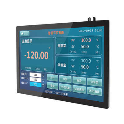 جهاز كمبيوتر FHD بشاشة لمسة All In One 15.6 " 1920 × 1080 5ms وقت الاستجابة 300cd / M2