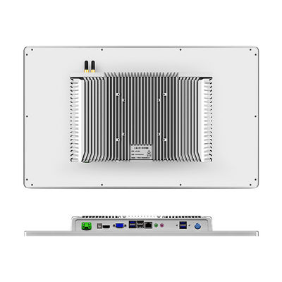 1920×1080 FHD All In One Pc Touch Screen 21.5" مقاوم للماء الأعمال الصناعية المستخدمة على الجدار