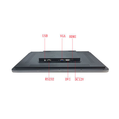 12 فولت DC Gaming PCAP شاشة لمسة 1920 X 1080 450cd / m2 السطوع متوافق مع بروتوكول 3M / ELO